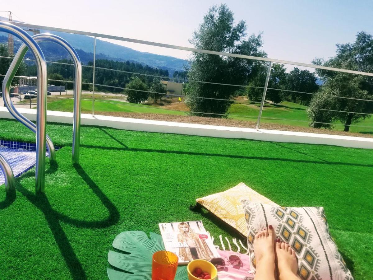 הוילה אמרנטה Casa Do Golfe By Vinteoito מראה חיצוני תמונה