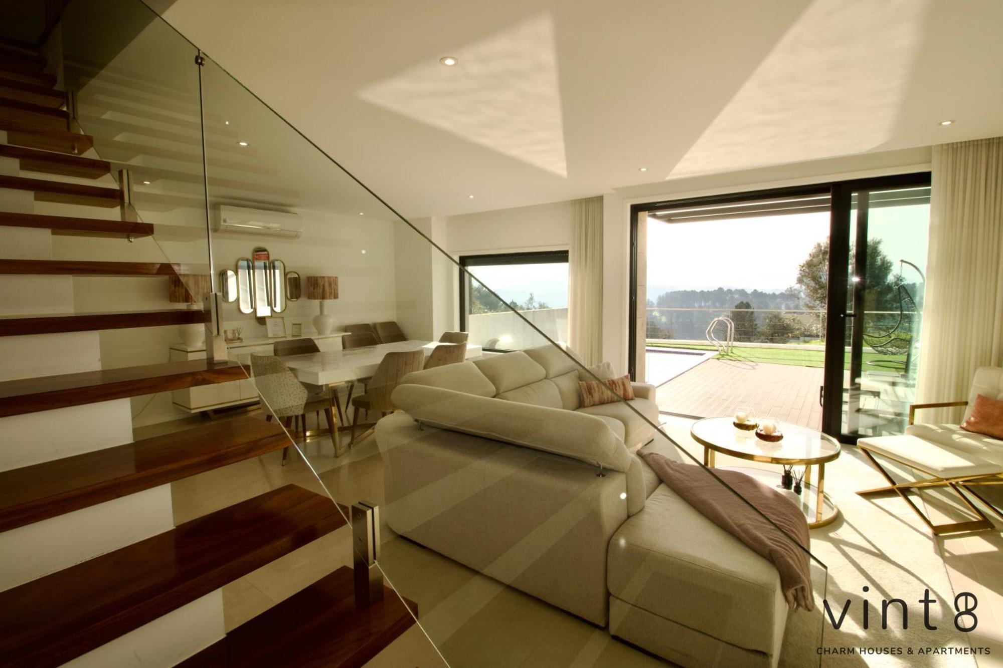 הוילה אמרנטה Casa Do Golfe By Vinteoito מראה חיצוני תמונה